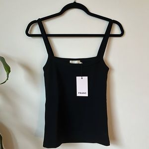 NWT FRANC Cami Tank - Black
